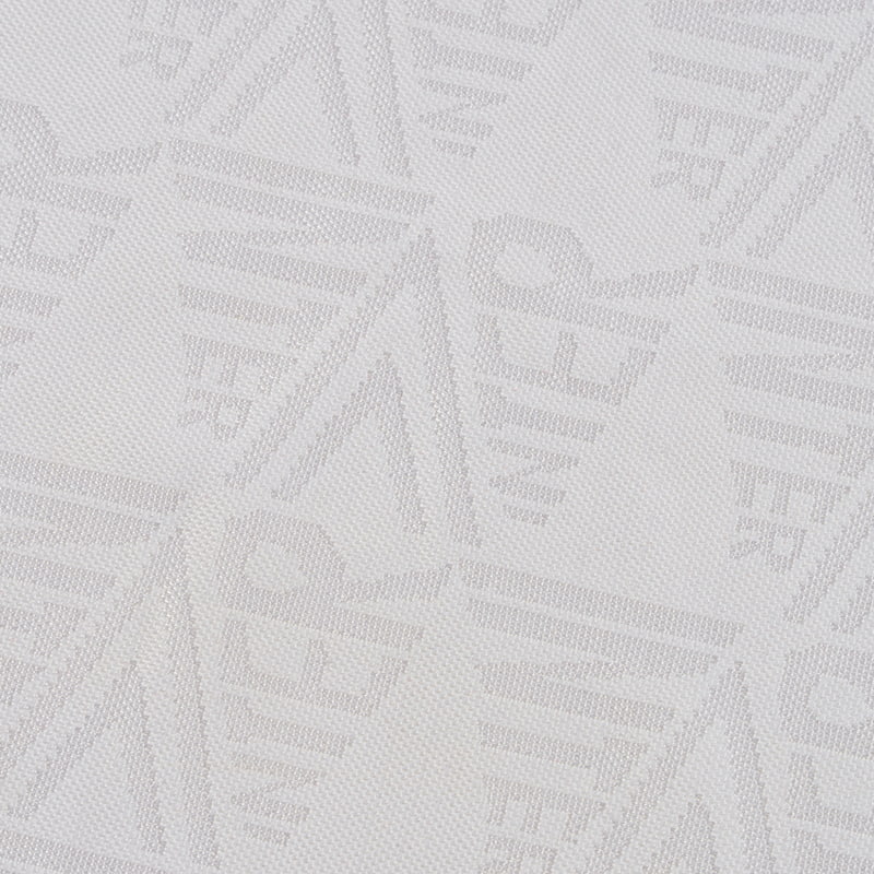 Doppelseitiger Jacquardstoff in Doppel-V-Form
