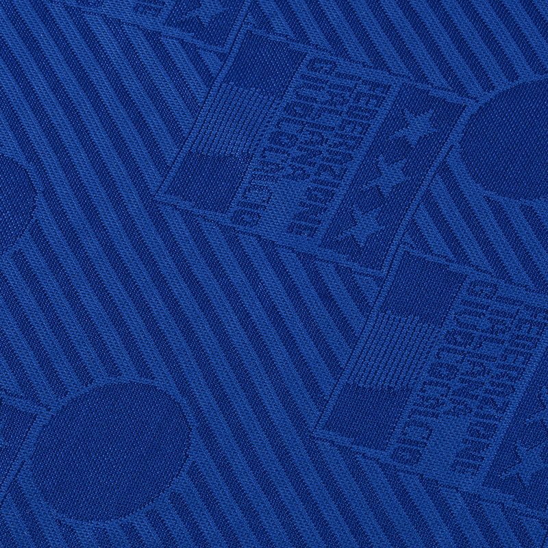 Doppelseitiger Jacquardstoff mit drei Sternen und Diagonalen