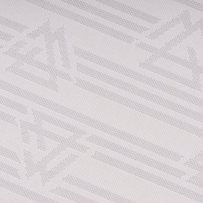 Dreieckige Streifen aus doppelseitigem Jacquardstoff